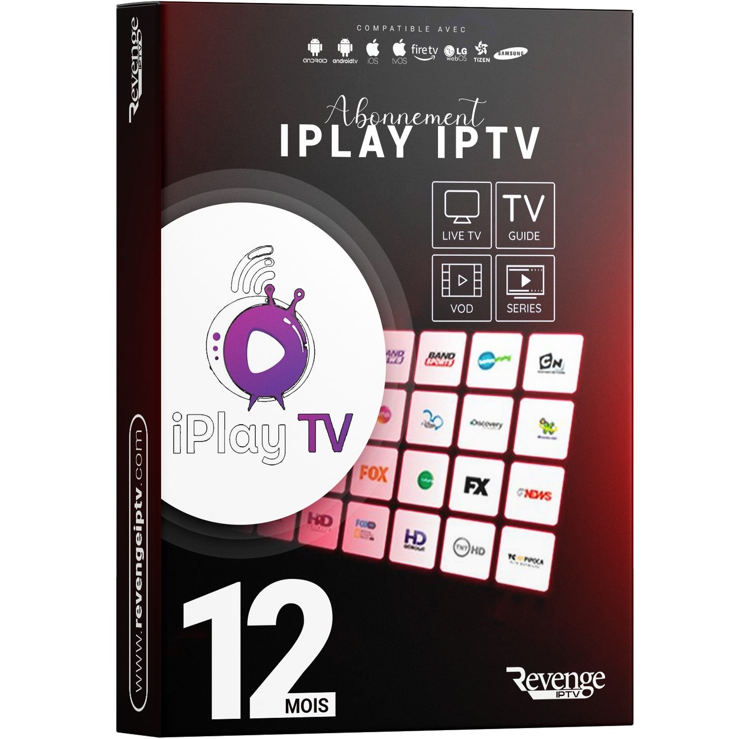 Abonnement IPTV iPlay IPTV Premium