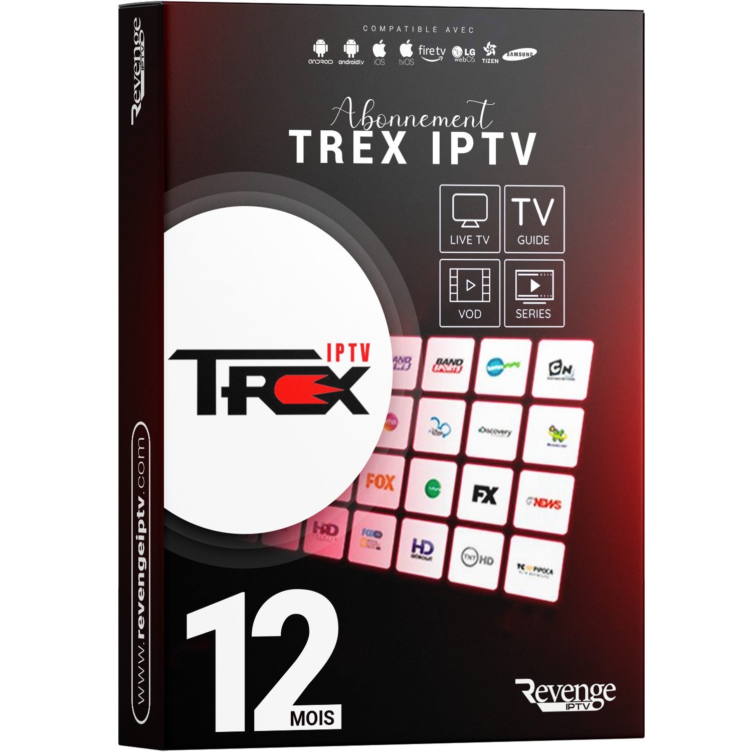 Abonnement IPTV trex iptv