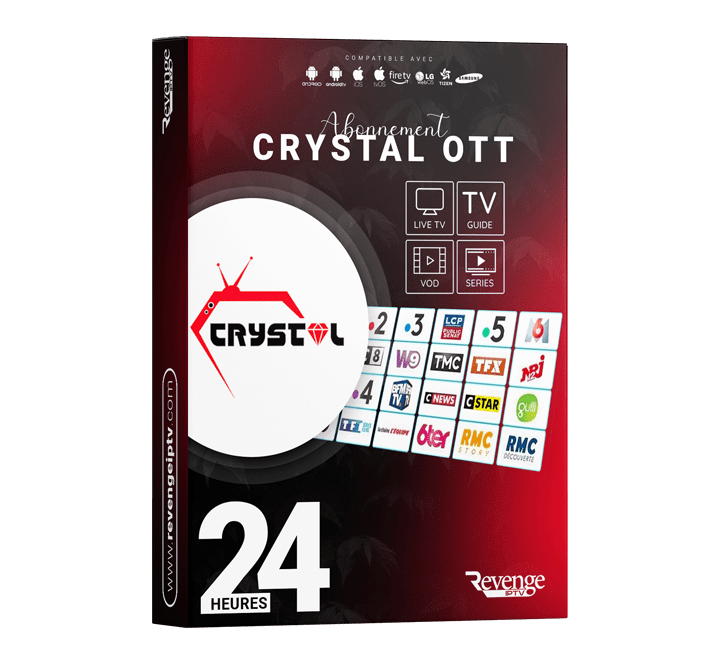 Abonnement IPTV Crystal IPTV